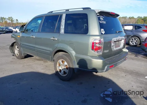 2008 Honda Pilot Ex-L из США, поврежденный, VIN 5FNYF28658B006976